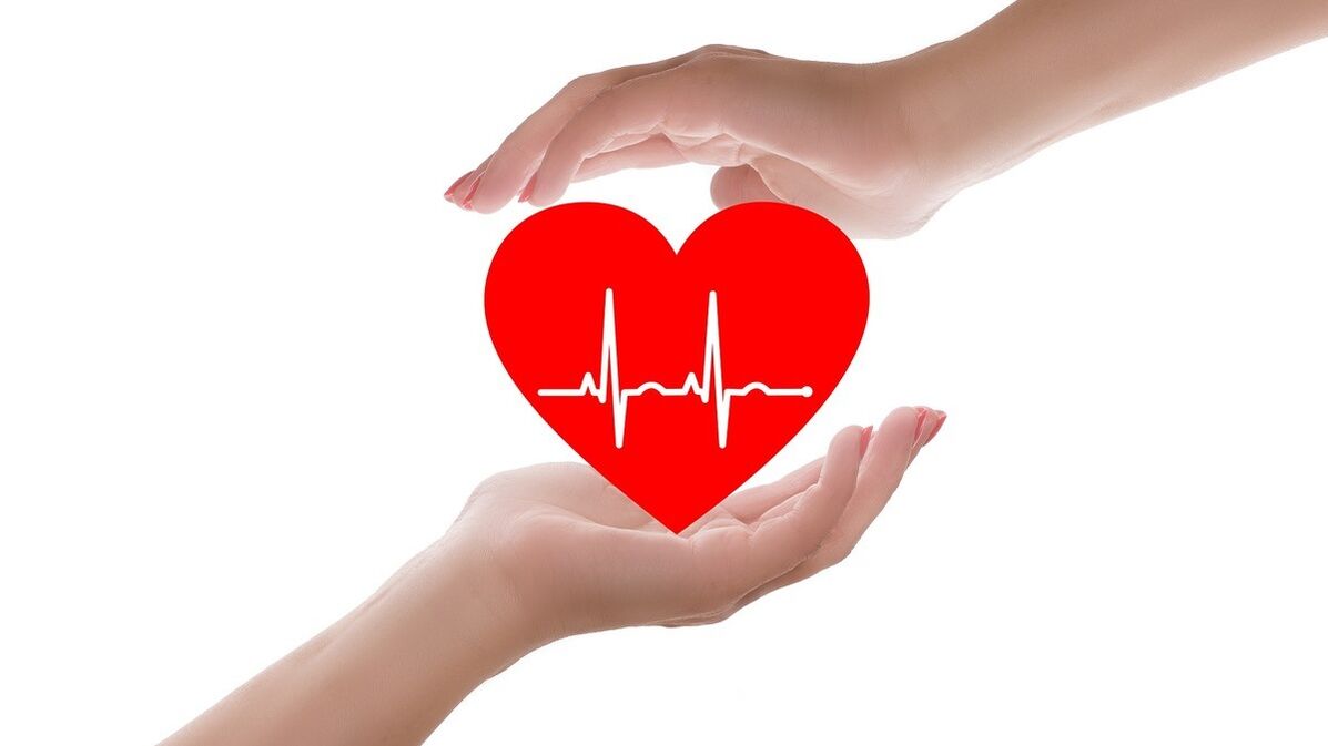 Protezione del cuore con le capsule Blutforde